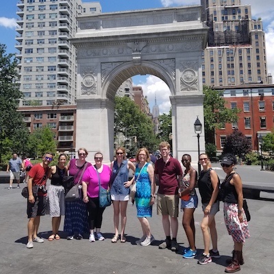 Walking Tour with Washington Square Arch